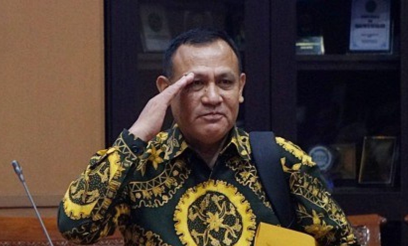 Ketua KPK Terpilih Naik Bintang 3
