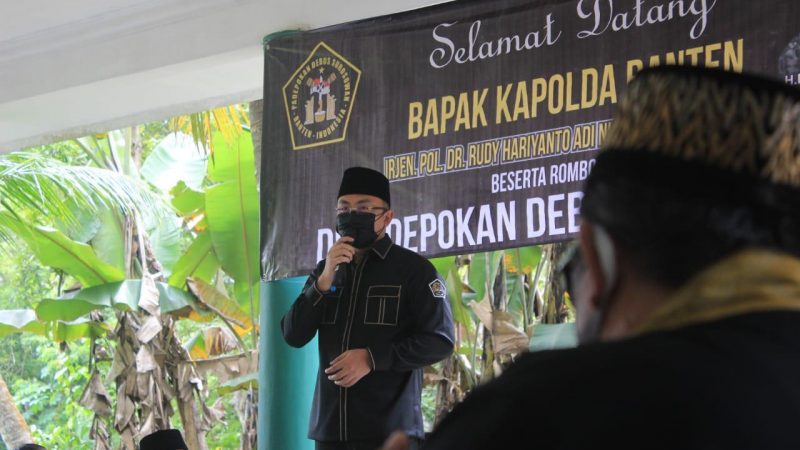 Ke Kapolda, Wagub Andika Pastikan Jawara Dukung “Pendekar Banten”