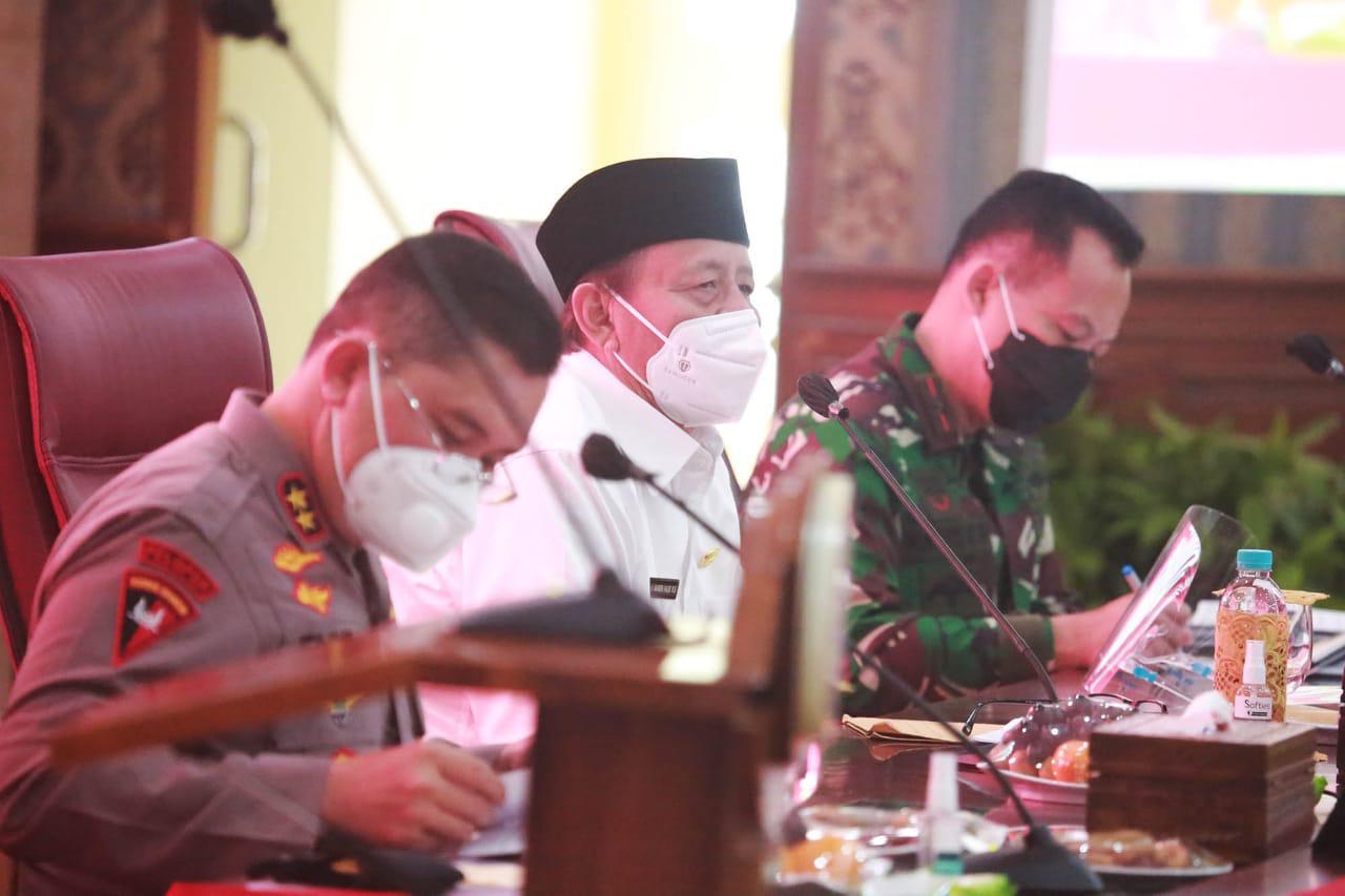 Pandemi Dapat Diatasi,  Gubernur Banten Apresiasi Soliditas Polri, TNI, Pemda, dan  Masyarakat