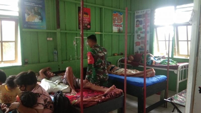 TNI Buka Layanan Kesehatan Gratis di Papua