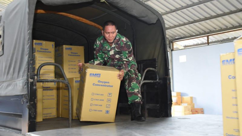 TNI Kirim Bantuan Alat Kesehatan ke Papua