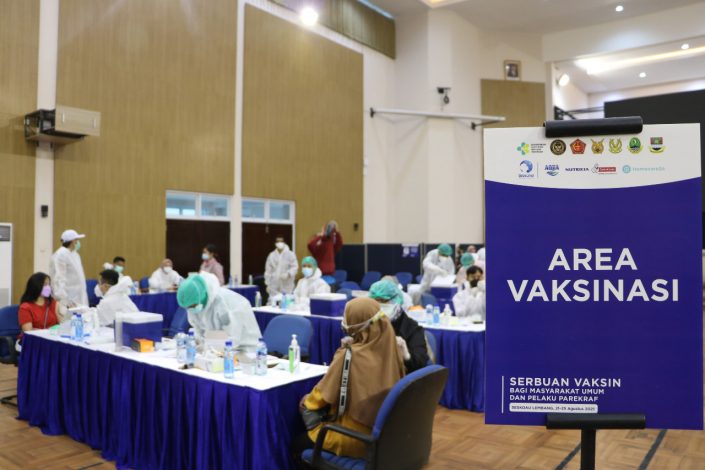 Dukung Percepatan Vaksinasi, Serbuan Vaksinasi Kembali Digelar di Seskoau 2