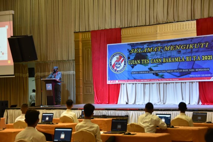 Bakamla RI Laksanakan Tes SKD CASN di Batam 2