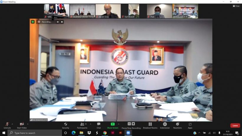 Bakamla RI–ABF Lakukan Pertemuan Tingkat Tinggi Keempat Kalinya 2