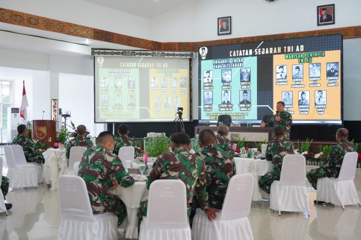 Kodam XVII/Cenderawasih Terima Sosialisasi Doktrin TNI-AD Kartika Eka Paksi 1