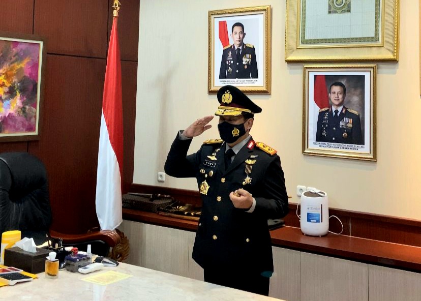 Kapolda Banten Terima Anugerah Bintang Bhayangkara Pratama dari Presiden Jokowi