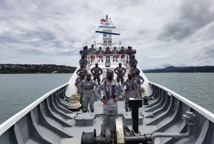Bakamla RI Zona Maritim Timur Latihan Kesiapan Operasi 2