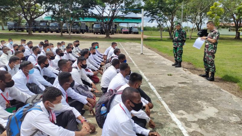 100 Orang Calon Tamtama TNI AD dari Papua Ikut Seleksi Tingkat Pusat