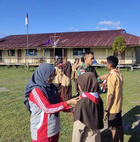Pelajar di Perbatasan Papua Dilatih Pramuka 1 Pelajar di Perbatasan Papua Dilatih Pramuka 2
