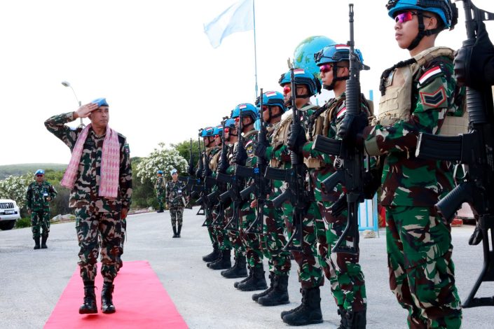 Deputy Force Commander Unifil Kunjungi Satgas FHQSU XXVI-O1  2