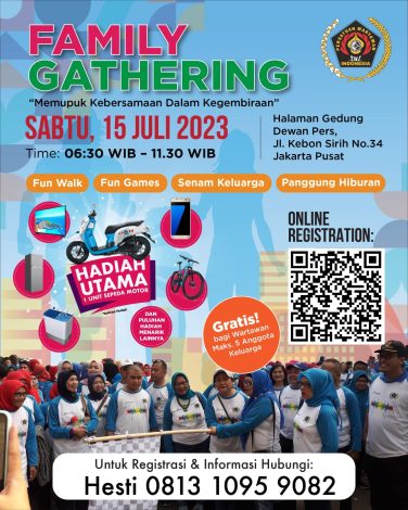 Mau Ikut Fun Walk PWI Pusat, Yuuk Segera Daftar 2