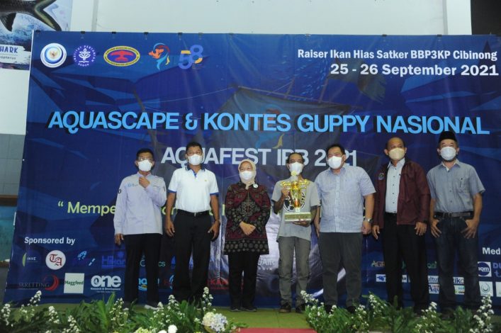 Kerja Sama KKP dan IPB, Gelar Aquafest 2021 Tumbuhkan Rasa Cinta Ikan Hias Indonesia 2