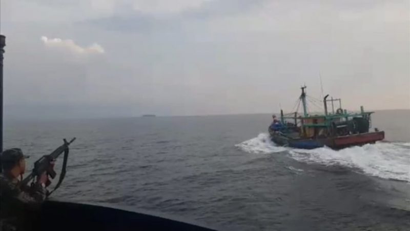KKP Tangkap Kapal Illegal Fishing Asal Malaysia di Selat Malaka