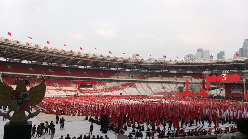 Bulan Bung Karno, Ribuan Kader PDIP Padati GBK Jakarta 2